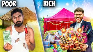 Rich Vs Poor Diwali Celebration For 24 Hours  Mad Brothers [upl. by Marb164]