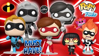 EXCLUSIVE LOOK Celebrating 20 years of The Incredibles with Funko Pops [upl. by Laehpar918]