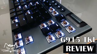 Logitech G915 TKL Teardown amp Review  ¿Como es un teclado premium por dentro [upl. by Marje]