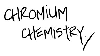 AQA A2 Chemistry  Chromium Chemistry [upl. by Lledniuq960]