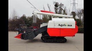 AGRIONA TRACK COMBINE HARVESTER LINE AND CUTTER TYPE [upl. by Yleoj]