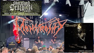 Monstrosity  Firestorm Live  Maryland Deathfest XVIII [upl. by Lamson]