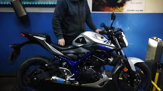 Yamaha mt25 ferik egzoz [upl. by Nahs]