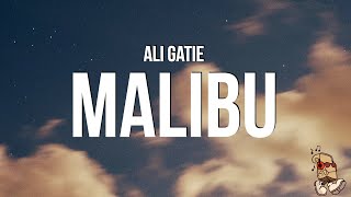 Ali Gatie  Malibu Lyrics [upl. by Etterual754]