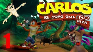 CARLOS el TOPO que NO GIRA y DOMINA MUTANTES ft nagel  1 CRASH OF THE TITANS PS2 [upl. by Freyah880]