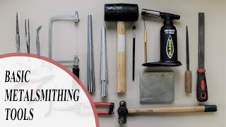 Silversmithing Tools For Beginners  Jewelry Making Tools Starter Pack [upl. by Gowrie]