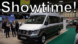 Vlog 33 Visiting the Caravan Camping and Motorhome Show 2019 at the Birmingham NEC [upl. by Evan480]