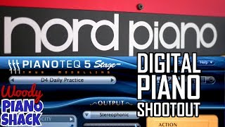 Nord Piano vs Pianoteq VST  Digital Piano Duel [upl. by Siclari]