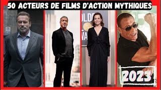 50 Acteurs de films daction Mythiques en 2023 [upl. by Ahsieker558]