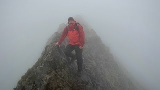 Crib Goch A Sketchy Hike [upl. by Marmawke]