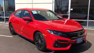 2020 Civic Hatch Sport Rallye RedBlack [upl. by Socher]