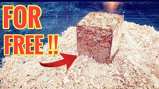 Build this simple Wood Briquette Press and save Money [upl. by Anoek102]