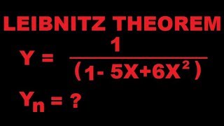 Leibniz theorem numerical by education study [upl. by Dawson]