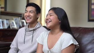 Sibling Tag with the Espanto Siblings  Lynelle Espanto amp Darren Espanto [upl. by Katine]