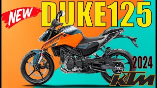 2024 KTM DUKE 125  Pinaka bagong model  Quick Specs and Price [upl. by Ydnih794]