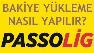 Passolig Bakiye Yükleme Nasıl Yapılır [upl. by Yacov]