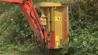 SEPPI M  H SML flail mulcher for small and medium excavators [upl. by Marlee394]