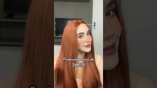 Probando pelucas de shein ✨ shorts shein wig beauty [upl. by Eneryt161]