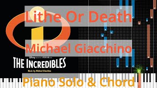 🎹Lithe Or Death Solo amp Chord Michael Giacchino Synthesia Piano [upl. by Breed]