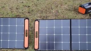 Our review of how to charge the Jackery Explorer 1000 Power Station off the Solar Panels jackery [upl. by Enymsaj]