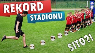 REKORD STADIONU  NAJDŁUŻSZA SIATA PIŁKARSKA [upl. by Nwahsan887]