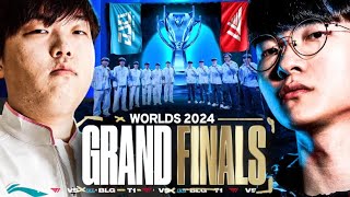 THE WORLDS FINALS  T1 VS BLG  WORLDS 2024  CAEDREL [upl. by Oemor54]