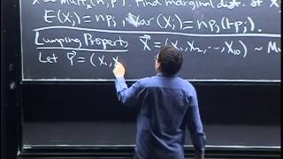 Lecture 20 Multinomial and Cauchy  Statistics 110 [upl. by Eixor]