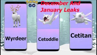 Pokémon GO December And January Content Update Leaks [upl. by Maurine103]