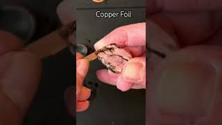 Applying Copper Foil For Soft Soldering softsoldering solderingironjewelry LauraBethLovejewelry [upl. by Simmonds210]