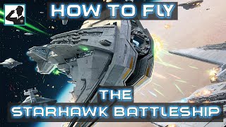 Captains Clinic  How to fly the Starhawk Battleship  Star Wars Armada [upl. by Ahseiym]