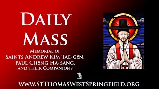 Daily Mass Friday September 20 2024 [upl. by Ransome]