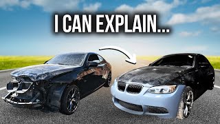 How NOT to Repair a Wrecked BMW [upl. by Fleta]