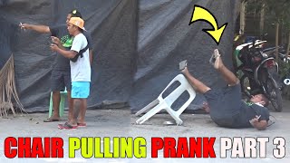 Chair Pulling Prank Part 3  hinabol ako ni kuya sa subrang galit [upl. by Ennovad571]