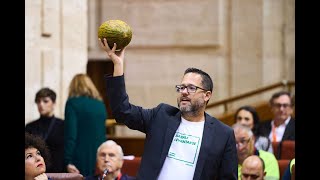 💥 PALIZA de diputado de ADELANTE ANDALUCÍA a JUANMA MORENO por el CAMPO ANDALUZ [upl. by Kaitlyn]