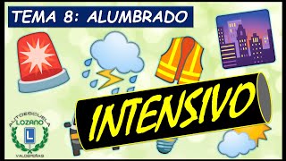 INTENSIVO PERMISO B  TEMA 8 ALUMBRADO [upl. by Nerha]