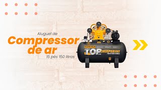 Compressor de Ar 15 Pés 150 Litros  Hotpar Equipamentos [upl. by Nirrol]