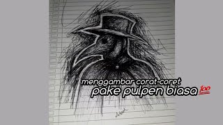 Drawing Plague Doctor [upl. by Bokaj]