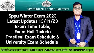 Sppu Winter Exam 2023  कोणत्या परीक्षा कधी होणार Practical amp University Exam Time Table Update [upl. by Jen]