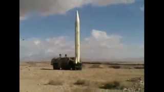 Scud ballistic missile being launched Assad forces Syrian army AnNasiriya Damascus Syria [upl. by Arria162]