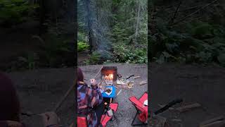 campinglife campingfood campingfo explorecanada exploringbritishcolumbia [upl. by Kinchen301]