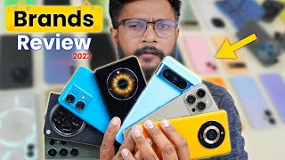 All Smartphone Brands Review in India  2023 Reality [upl. by Anida]