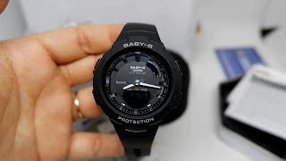 CASIO BABYG BSAB1001A BLUETOOTH ORIGINAL UNBOXING BEST SELLER [upl. by Anaujit425]