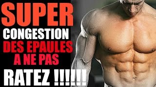 Musculation EPAULES astuces pour un max de congestion [upl. by Ignacia]