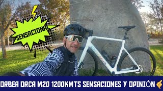 ORBEA ORCA M201200 KMTS REALIZADOSCAMBIOS Y SENSACIONES orbea orca ciclismo [upl. by Tillie]