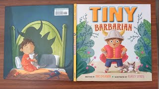 READ ALOUD BOOK TINY BARBARIAN by Ame Dyckman [upl. by Bennett]