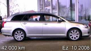 Toyota Avensis 20 D4D DPF Travel 2008 Silber metallic 069800 wwwautohausbizsuklueneburg [upl. by Grantley]