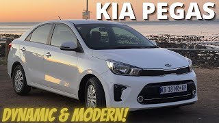 KIA PEGAS  Quick review on the 2021 Kia Pegas Uber car option SOUTH AFRICAN YOUTUBER [upl. by Hut591]