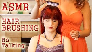 ♥ Wow ASMR Hair Brushing Bliss Head Massage w Hair Play No Talking 3d Binaural Relaxation ♥ [upl. by Harday]