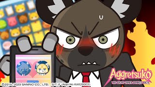 Soulmate Haida  Aggretsuko Puzzle Game skill usage video  Season 3 [upl. by Canning]