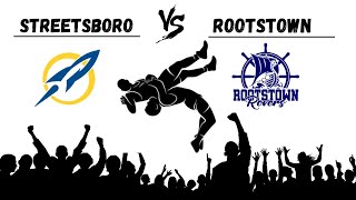 Dual in the School Streetsboro vs Rootstown WRESTLING [upl. by Mulvihill]